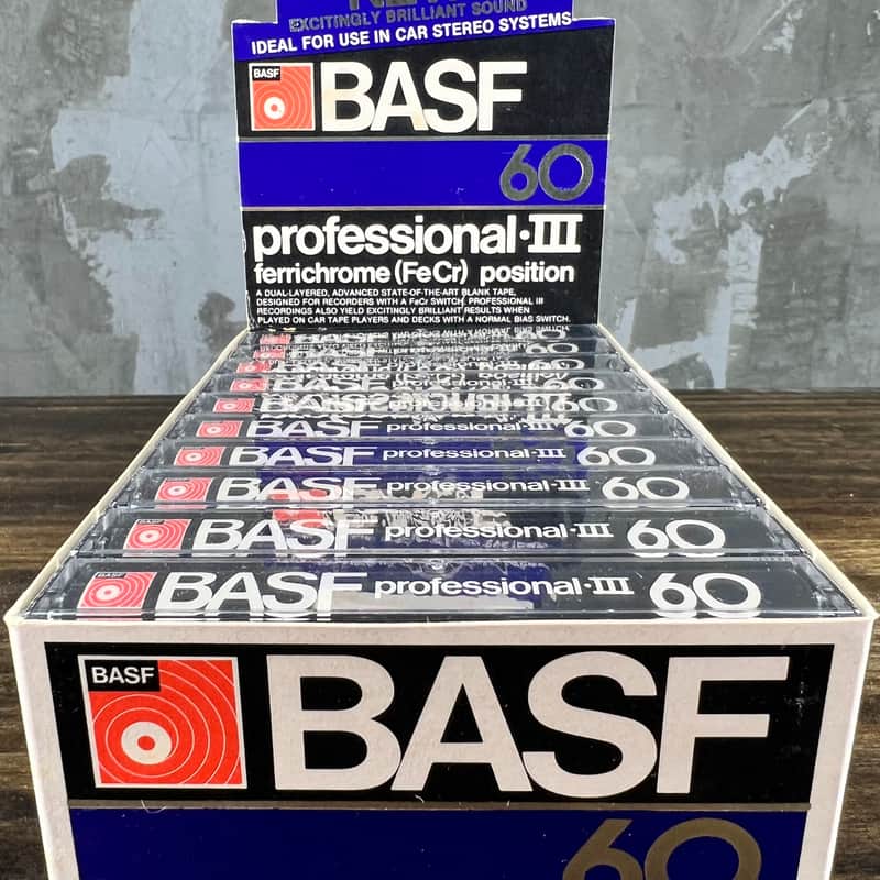 BASF Professional-III 60 minute cassettes 1976-78 image 1