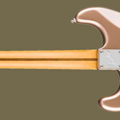 Fender American Professional Classic Stratocaster Faded Firemist Gold incl Gig Bag image 2