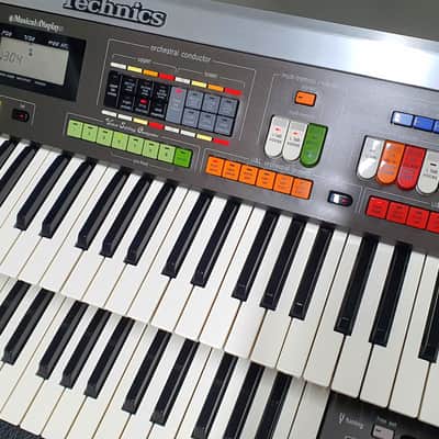 Technics SX-C600 ✅ Rare Ultra-Modern Vintage Combo Organ ✅ Rich PCM & Analog Wave Synthesis ✅ Fully Checked & Cleaned ✅ Striking Futurist Design ✅ Worldwide Shipping image 17