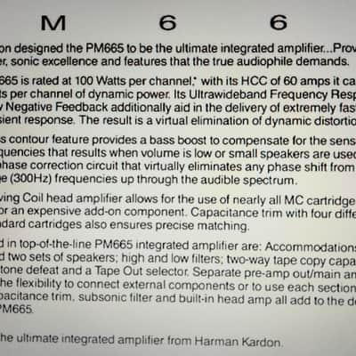 Harman Kardon PM665 image 16