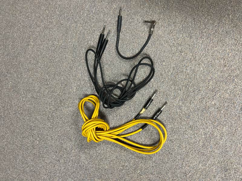 Fender Cable Pack -Electrovolt, Whirlwind 2010-2022 - Black, yellow image 1