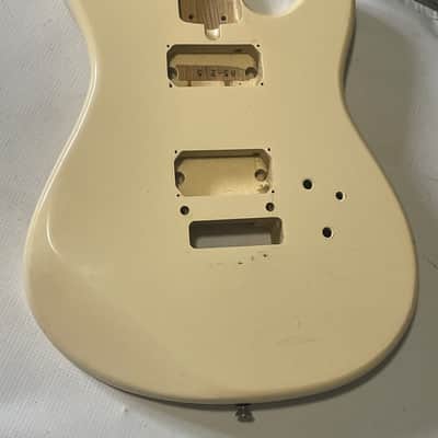 1980's Matsumoku Era Made in Japan Kramer Focus 2000 Aged White Guitar Body Floyd Ready image 4
