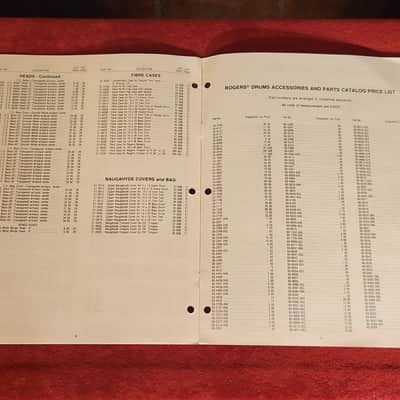 Vintage 1978 Rogers Price List image 4