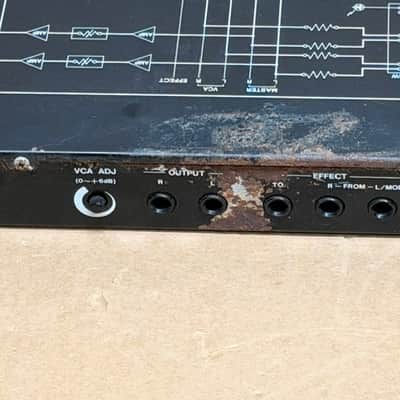 Vintage Korg KMX-62 6-Channel Keyboard Mixer - 1U Rackmount - Good Condition image 8