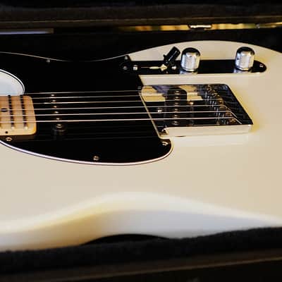 G&L ASAT American Fullerton Classic Standard White w/Maple Fretboard & Case CLF USA image 1