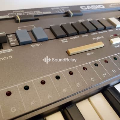 Casio MT-820 Casiotone - 49-Key 1980s Keyboard - Printed Manual - Tested image 2