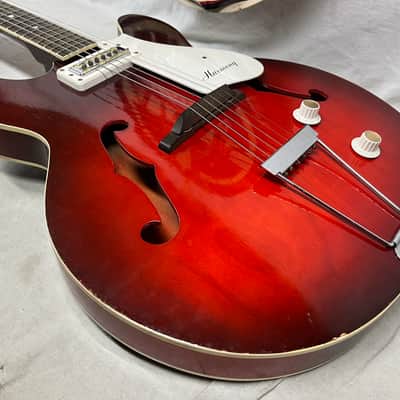 Harmony H-53 Rocket Archtop Hollow Body Electric Guitar image 15