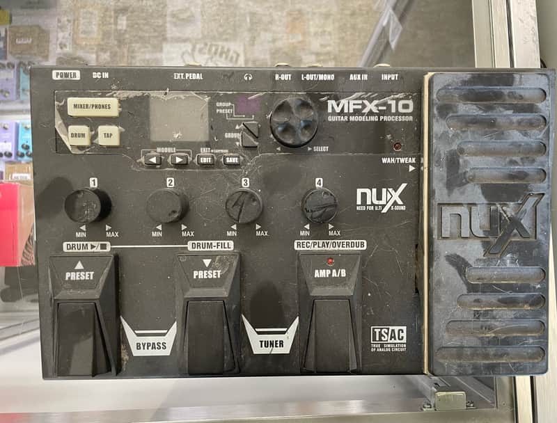 NuX MFX-10 Guitar Modeling Processor image 1