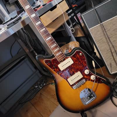 1969 / 1970 Fender Jazzmaster Sunburst - 99% original - incl. OHSC - 3.67 kg image 4
