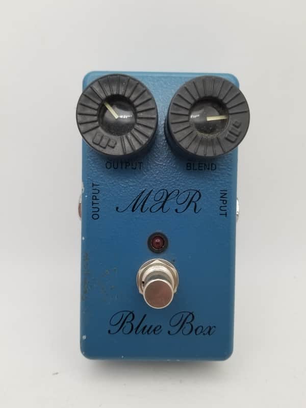 MXR M103 Script Blue Box Reissue 2000s - Blue X3828 image 1