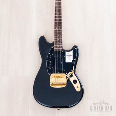 2025 Fender Traditional II ‘60s Mustang Black Pearl w/ Gold Hardware, Japan MIJ image 2