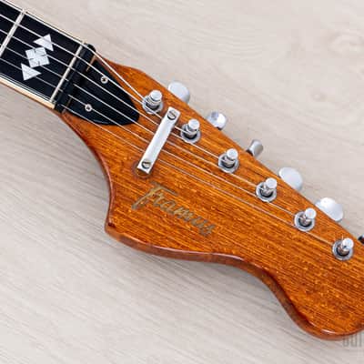 1966 Framus Television 5/118-54T Vintage Guitar Red Sunburst, 100% Original w/ Case image 4
