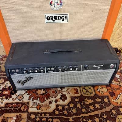 Vintage 1982 Fender Bassman 135 Blackface USA Valve Amplifier Head 1980s Bild 5