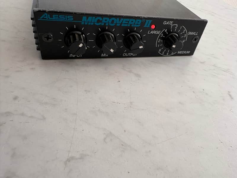Alesis MicroVerb 2 1990s - Black image 1