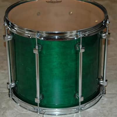Premier Signia 5Pc Drum Set. Emerald Green Lacquer. Maple Shells. Excellent! image 8