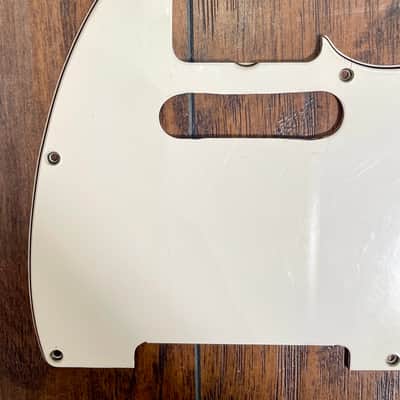 Original / Vintage 1966 Fender Telecaster Pickguard White 3-Ply. Suited for Teles from 1965 - 1969. image 4