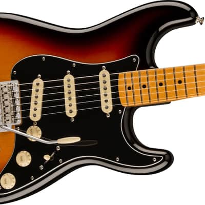 Fender Vintera II '70s Stratocaster Electric Guitar, Maple Fingerboard, 3-Color Sunburst w/ Gig Bag image 2