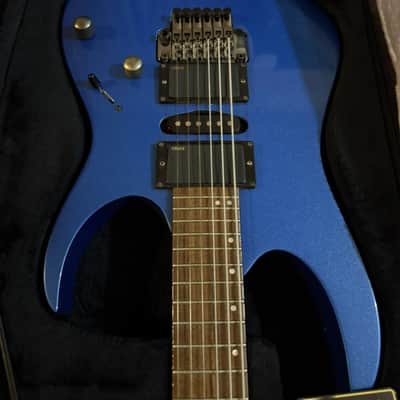 Ibanez RG870Z Premium Laser Blue EMG Attivi - Setup Baritona - Custodia Ibanez image 6