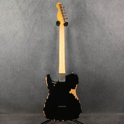 Vintage V62 ICON Electric Guitar - Distressed Black - 2nd Hand image 7
