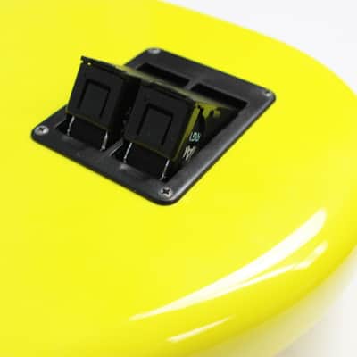 Fender MonoNeon Signature Jazz Bass V 2022 - Neon Yellow image 14