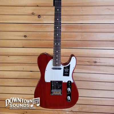 Fender Player II Telecaster Electric Guitar - Transparent Cherry, Rosewood Fingerboard image 2
