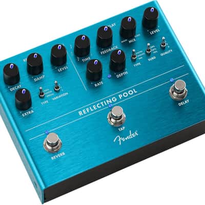 Fender Reflecting Pool Delay/Reverb Guitar Pedal 0234546000 image 5