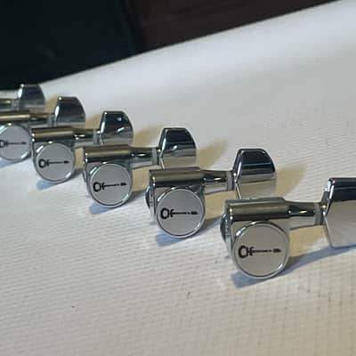 MIM Charvel Pro Mod 2H Chrome Tuners Tuning Pegs 6 In Line Dual Pin