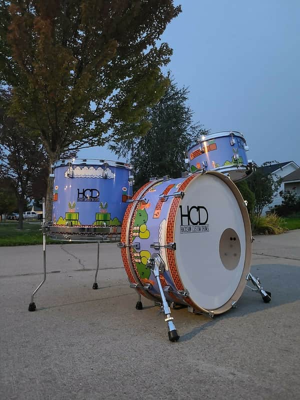 Hacksaw Drums Mario Drum Set image 1