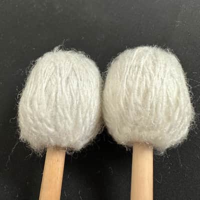 Malletech LS20 Marimba Mallets, Med to Very Hard, Leigh Stevens, 1 Pair/2 Mallets - GOOD image 4