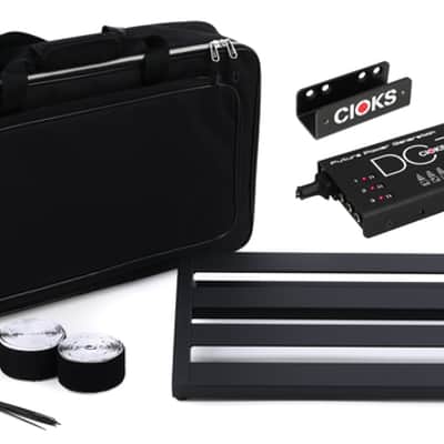 Pedaltrain Classic 2 SC 24x12.5-inch Pedalboard with CIOKS DC7 Power Supply and Soft Case image 3