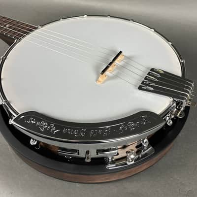 Gold Tone CC-50RP Cripple Creek Resonator Banjo - Satin Vintage Brown image 5