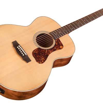 Guild BT-240E Baritone Acoustic Electric Guitar - Natural image 5