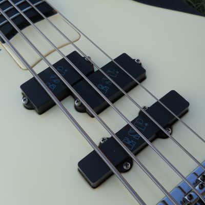 1980's ESP Horizon 5 String Bass Guitar JAPAN, Great Condition & Hard To Find, All Original W/OHSC image 6