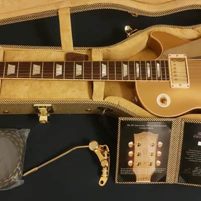 Gibson  Les Paul 50th anniversary 57  limited edition 2007 Gold Bild 5