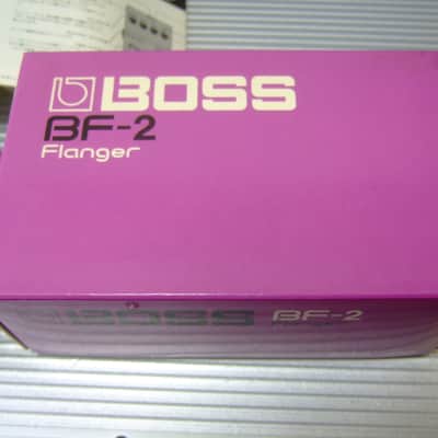 1985 Boss BF-2 Flanger w/ Original Box & Manual / MIJ Made in Japan (Green Label) image 9