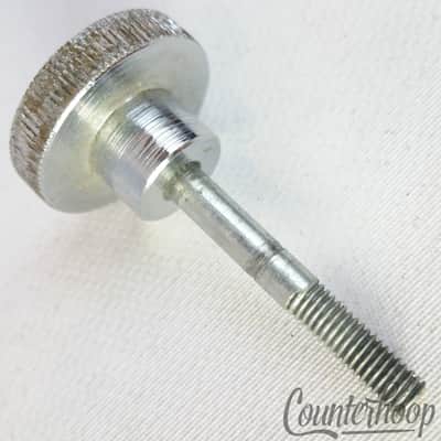 Ludwig Muffler Knob Snare/Tom Drum Tensioner Rod 1"Dial Chrome Vintage USA 70s image 2