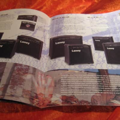 Laney Guitar Amplifier Catalog 15 Pages with Models, Specs and Details from 2010 image 6