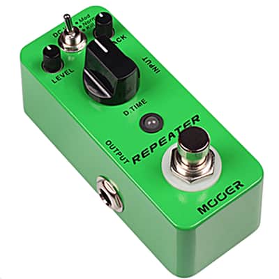 Mooer Repeater Digital Delay Micro Guitar Effects Pedal 2018 Green image 1