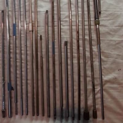 *Hi-Hats Stands Clutch Pull-Rods Hardware Parts Lot Vintage 60s Slingerland+More image 1