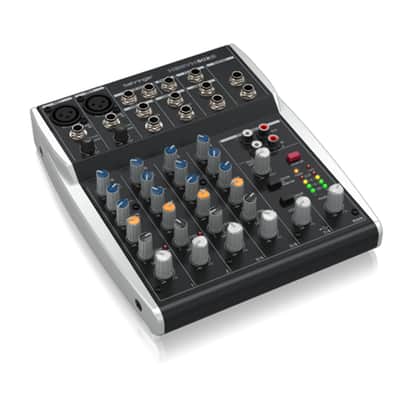 Behringer XENYX 802S Premium 8-Channel Analog Mixer with USB Streaming Interface, Bundle with 2x 15' XLR Microphone Cable image 4