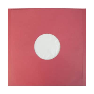 (25) 12" Red Paper Plastic Record Heavyweight Polylined Inner Sleeves 12IARE image 4
