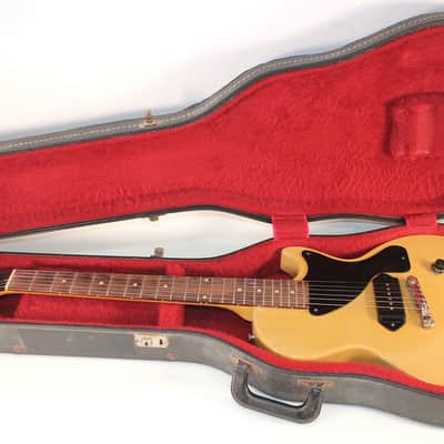 1958 Gibson Les Paul Jr TV Model • Single Cut • 1958 • Limed Mahogany • Completely Original image 24