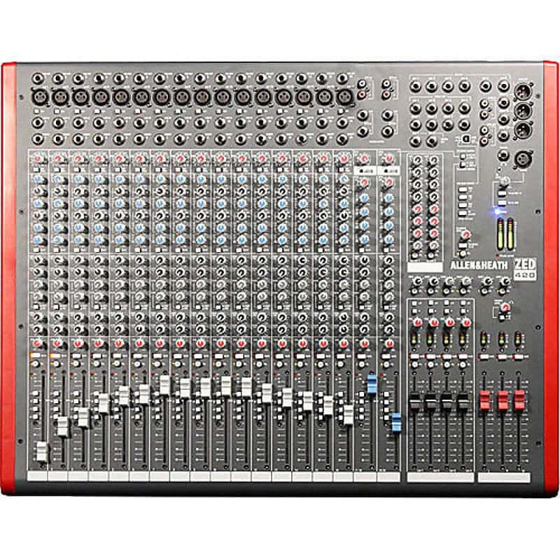 Allen & Heath ZED-420 16-Channel 4-Bus Mixer | Reverb Canada