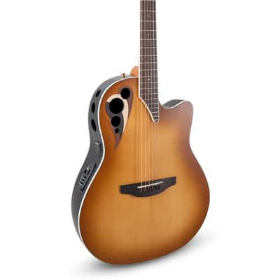 Ovation CP247 Celebrity Deluxe Quilted Maple Acoustic/Electric