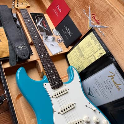 2025 Fender Custom Shop Stratocaster Pro Relic - Taos Turquoise image 20