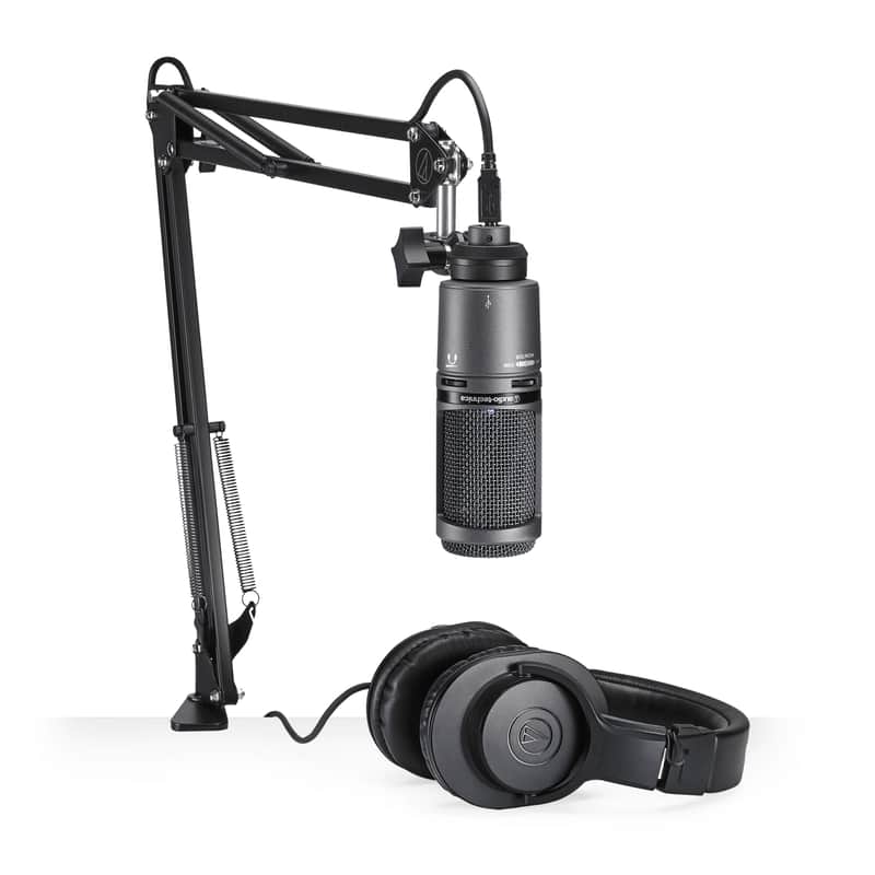 Audio-Technica AT2020USB+PK Streaming/Podcasting Pack image 1