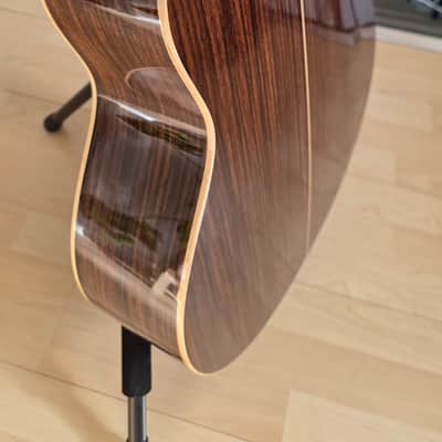 Taylor 818e ARTIST OWNED BY THE VAMPS Stage Played Pro USA Acoustic-Electric American 818 GO Grand Orchestra Jumbo 800 Series Celebrity Guitar image 13