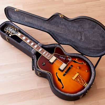 1995 Epiphone Emperor II Joe Pass Archtop Electric Guitar w/ Case, Korea Samick image 15