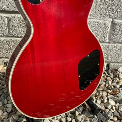 Gibson Custom Shop, Les Paul Custom, Translucent Red, 2000s image 5