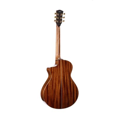 CORT MODERNBLACK Masterpiece Series Dual Side Soundhole Acoustic/Electric Guitar image 2